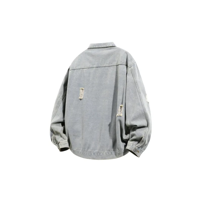 PAINT STAIN Denim Jacket Unisex-2