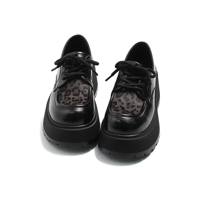 MIS. DANNY Casual Single Shoes Women's Leopard Print Green-1