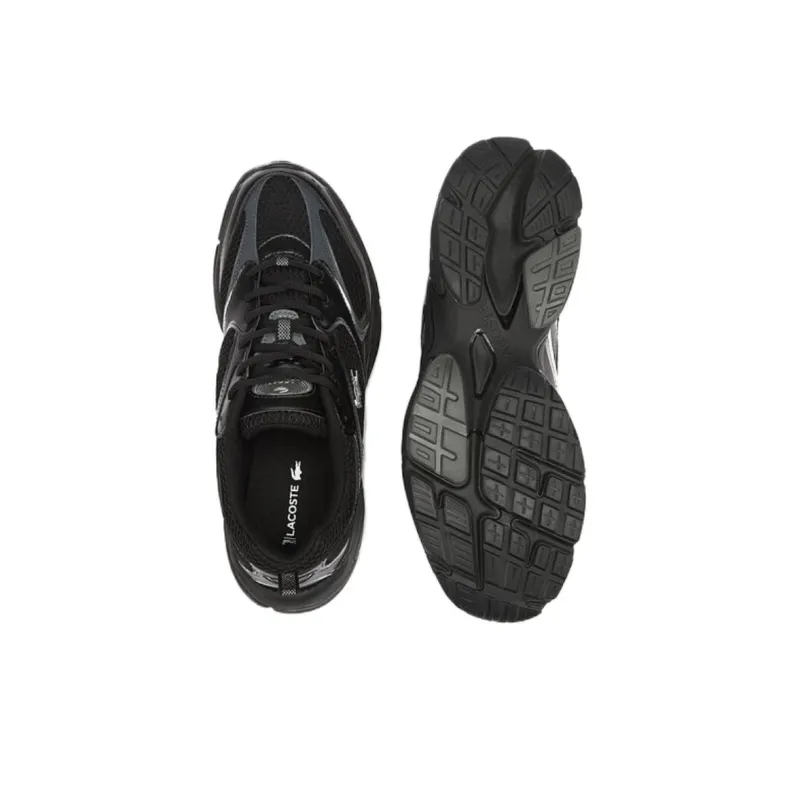 LACOSTE Low Top Casual Shoes Men's Black-4
