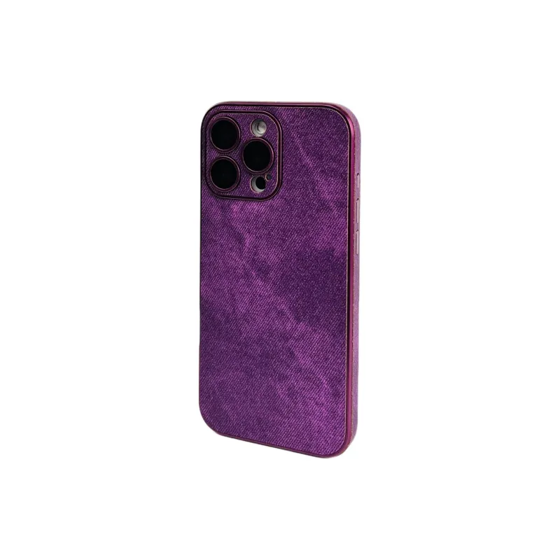 Wei Xin Matte Material Denim Textured Four Colors Phone Cases Compatible With IPhone 16/15 Pro Max/Apple 13/14 Pro/Max-6