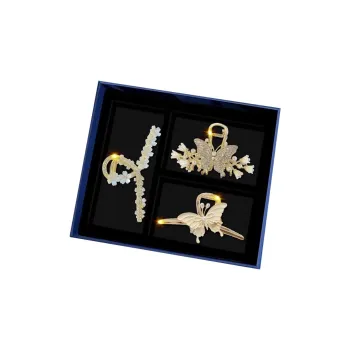 GAGA Alloy Hair Accessory Shark Clip Gift Box Set Hair Clip Women's