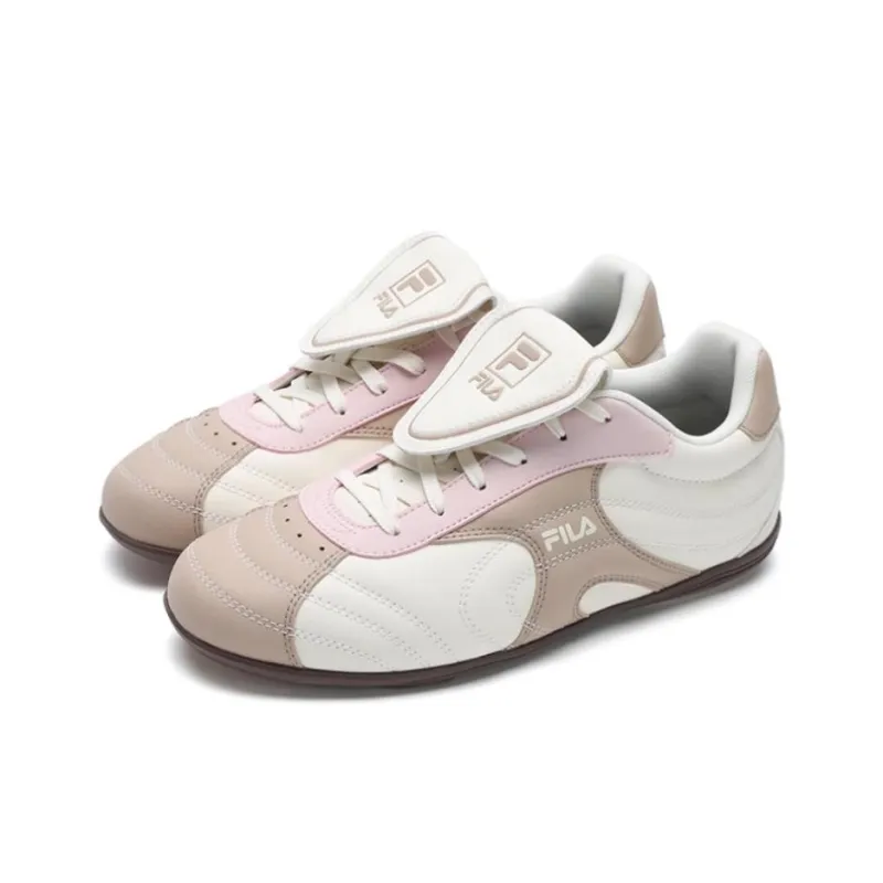 FILA LIPPER Water Dance Shoes Anti Slip Wear Resistant Low Top Casual Shoes Women's White Umber-1