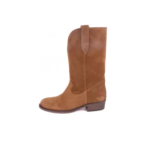 Via Roma 15 Texano Ankle Boots 4cm Women's Brown