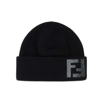FENDI FF jacquard Beanie