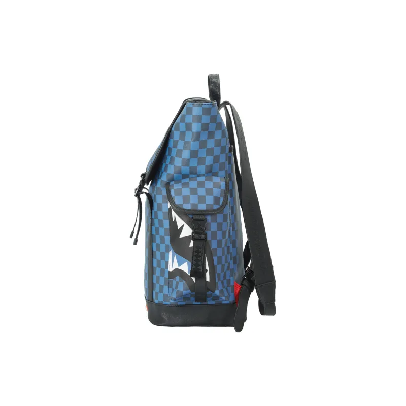 SPRAYGROUND PVC Polyvinyl Chloride Backpack Unisex Medium Blue-1