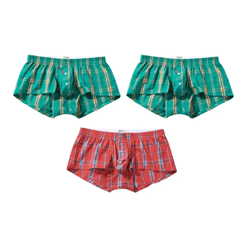 SEOBEAN Boxer Shorts Men's Combo Set-4