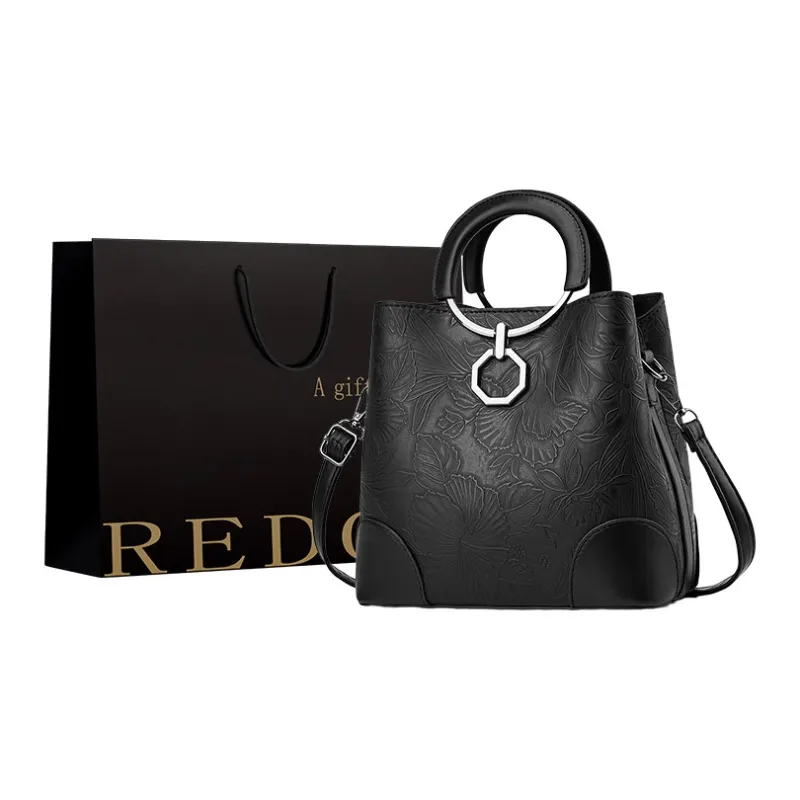 REDOO PU Shoulder Bag, Crossbody Bag, Handbag Regular Women's Black/Gray/Khaki/Green/Maroon/Pink/White-0