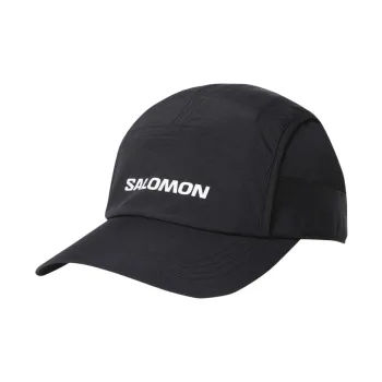 SALOMON Nylon Baseball Caps Unisex Black