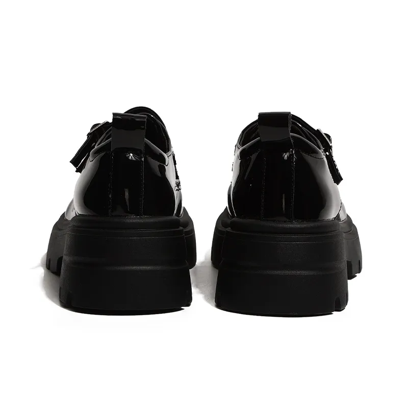FANNAISHI Loafers 5.5cm Women's Black-3