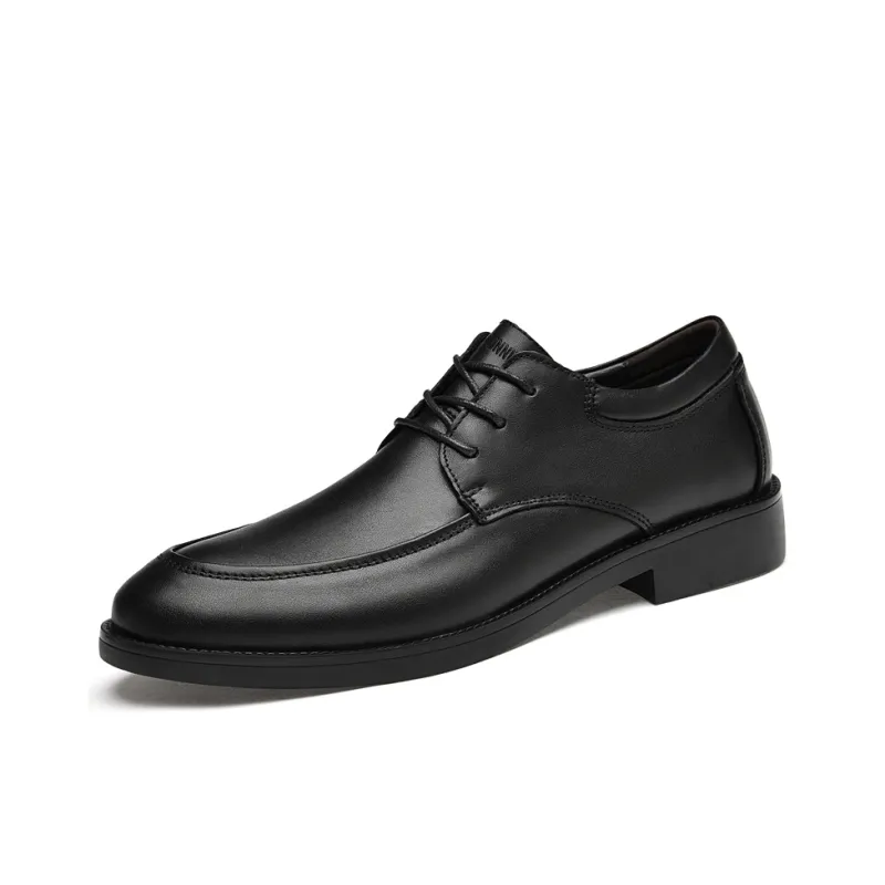 Dunnu Dress Shoes Men Low Top Black-1