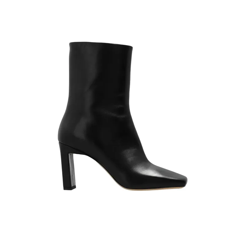 Wandler Isa Ankle Boots 9cm Women's Black White-1