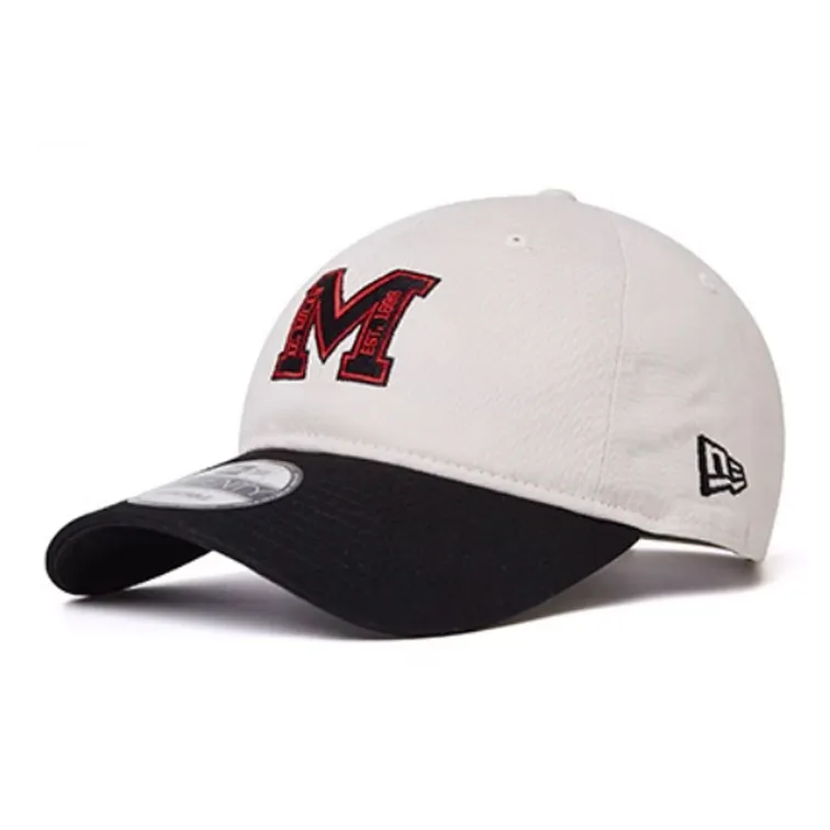 New Era Cotton Baseball Caps Unisex White-0