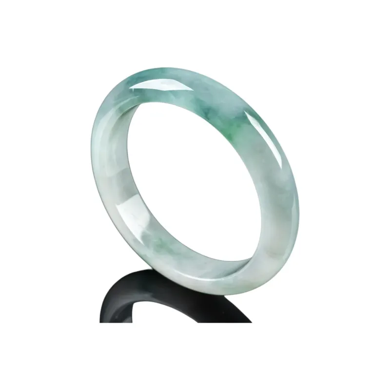 PUPAN Ice Glutinous Jadeite Bangles Unisex-4