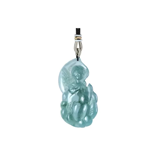 Jade Is Boundless Ice Glutinous Jadeite Necklaces Unisex