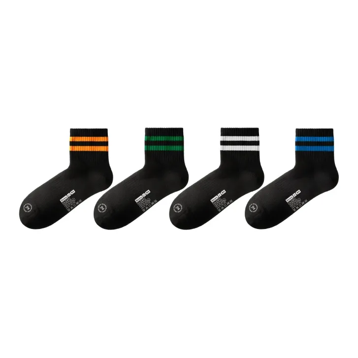 Bananain Ankle Socks Men's 4 Pack-1