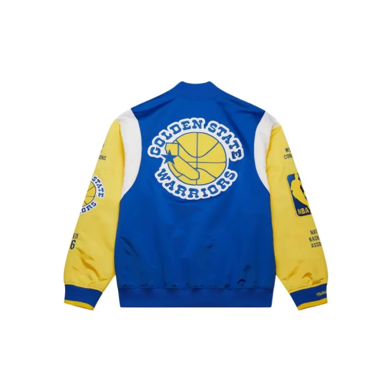 Mitchell & Ness x NBA Jackets Coats Men's Blue-1