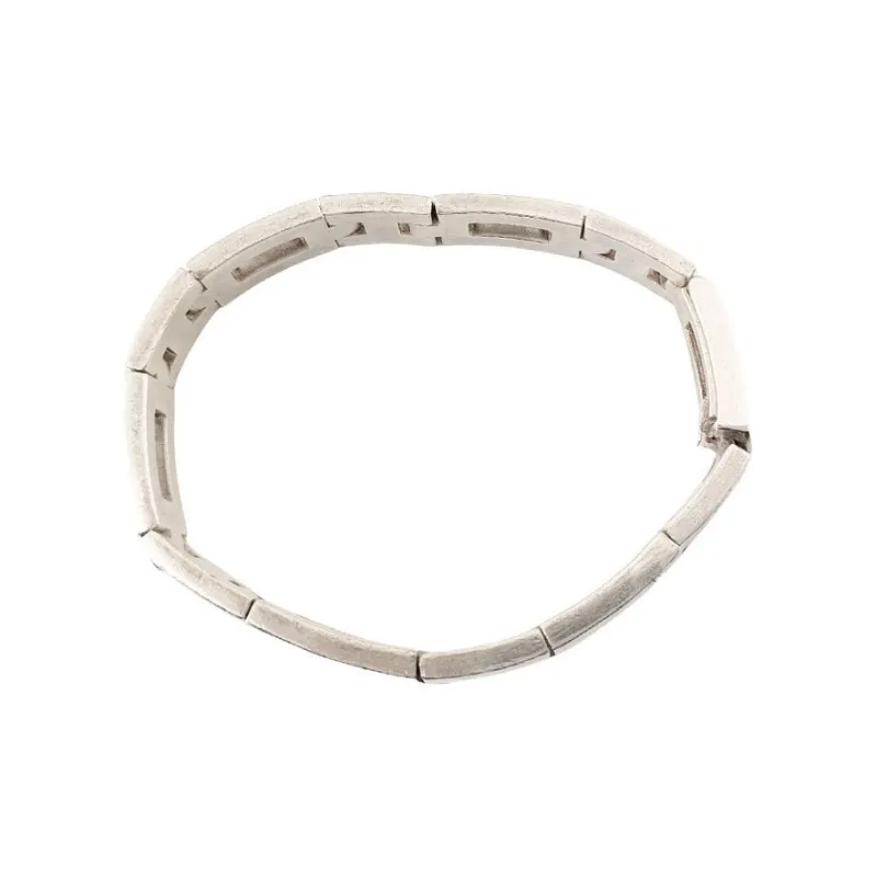 HERMES 925 Sterling Silver Bracelets Unisex Silver-0