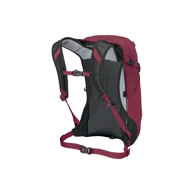 OSPREY Mountaineering Bag Backpack Outdoor Bag Recycled Nylon Purple & Red & Black Unisex-2