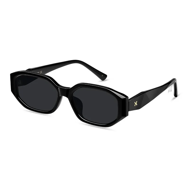LOHO Plate Frame Irregular Shape Sunglasses Unisex-0