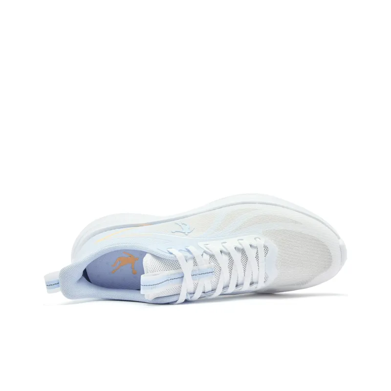 QIAODAN Cushioning Anti-Slip And Wear-Resistant Low-Top Casual Running Shoes Men's Jordan White Glacier Blue-3