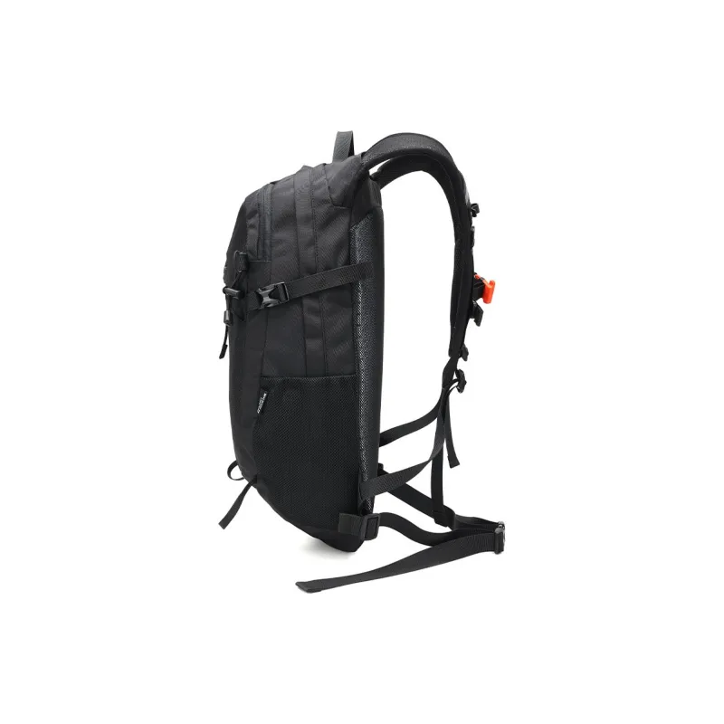 ALPINT MOUNTAIN Polyester Backpack Unisex Black/Silver Gray-2