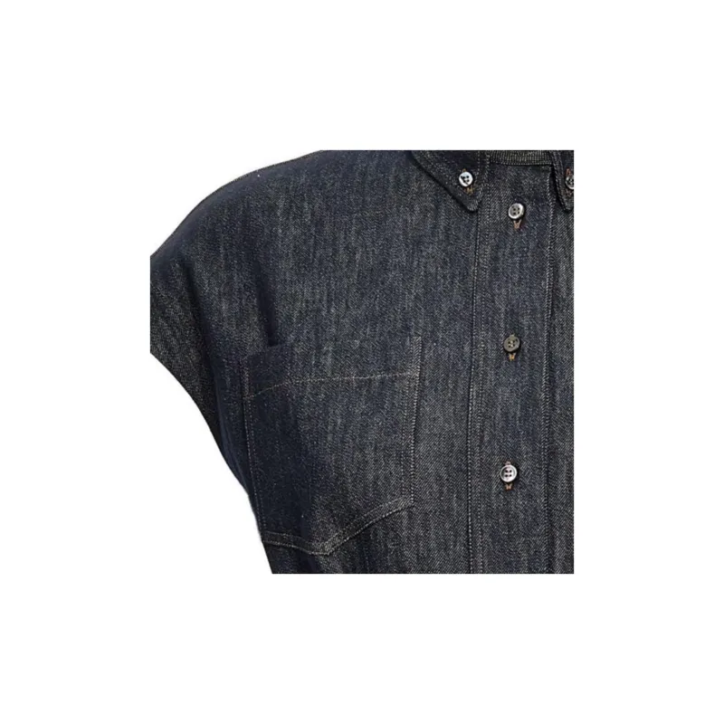 Brunello Cucinelli Belted Denim Dress-2