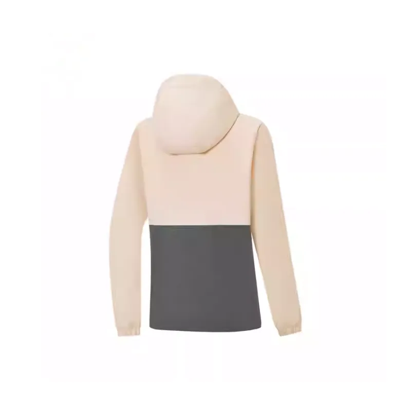 XTEP Variety Training Collection Trench Coat Women's Extraordinary Pink/Reserved Gray-1