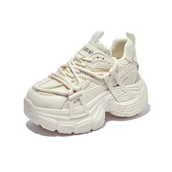 Egger Bird Slip Resistant Cushioning Lightweight Height Increasing Low Top Chunky Sneakers Women's