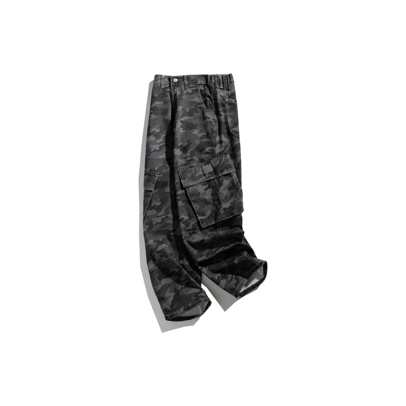 SWISS MILITARY Jeans Unisex Camouflage Gray-2