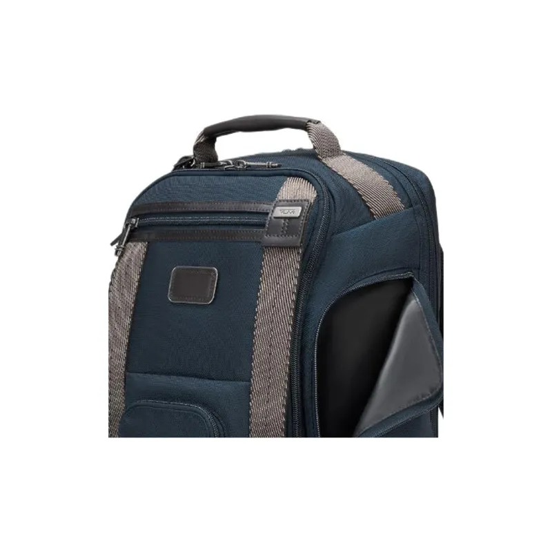 TUMI Nylon Backpack Medium Size Men's Marine Blue-5