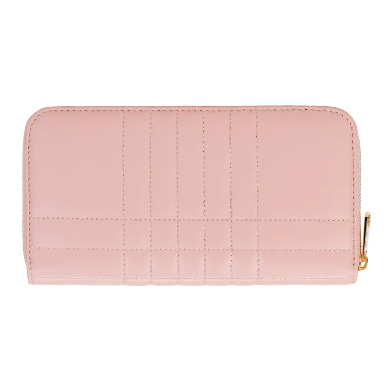Burberry Lola Lola Bag Lambskin Wallet Women's Pink-5