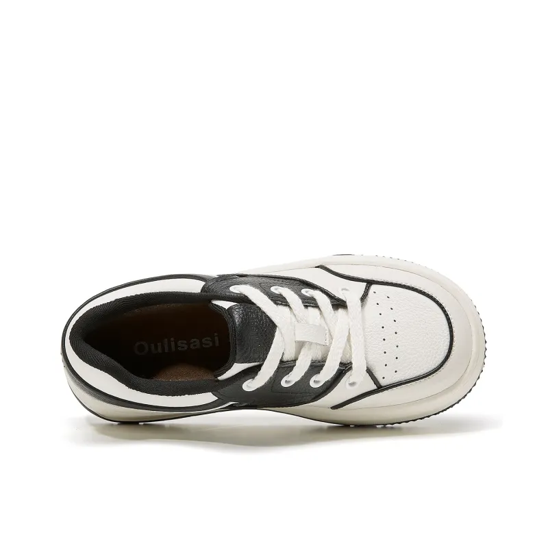 OULISASI Low Top Skateboard Shoes Women's-2