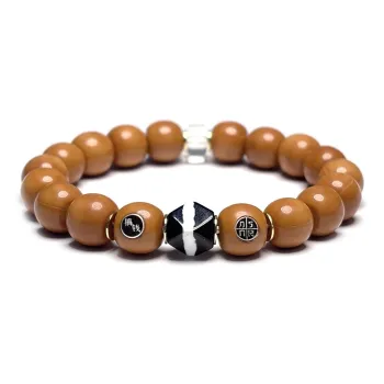 MOUNTAINS AND MANS Monkey Head Walnut Bracelets Unisex