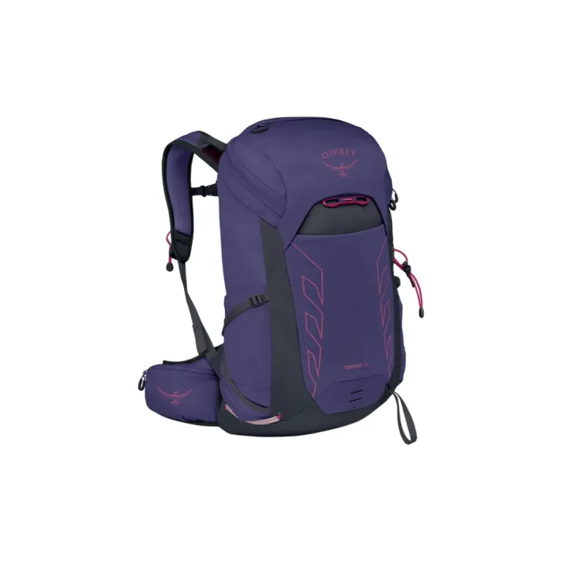 OSPREY Nylon Backpack Unisex Purple-1