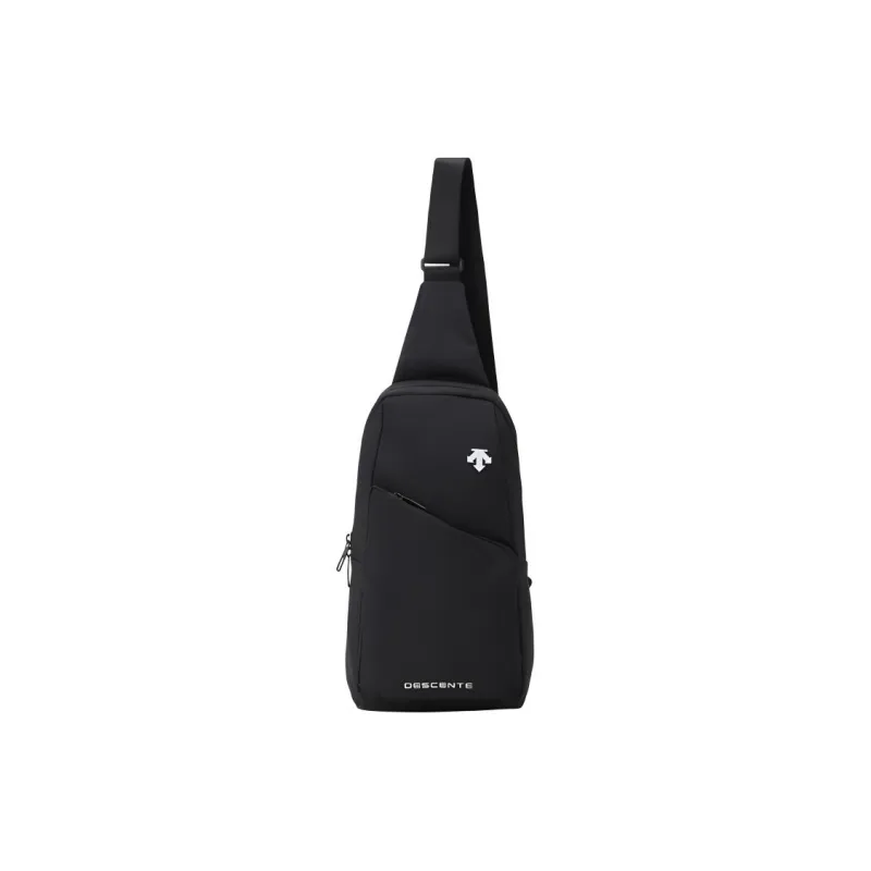 DESCENTE Nylon Sling Bag Unisex Black-0