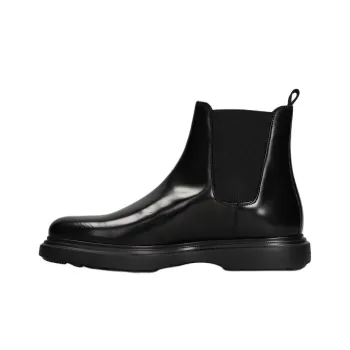 Stuart Weitzman/SW Amos Short Chelsea Boots Men's Black