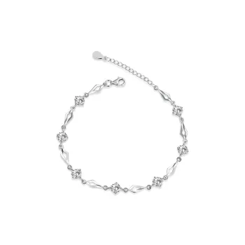 FROMLOVER 925 Sterling Silver Bracelets Women's