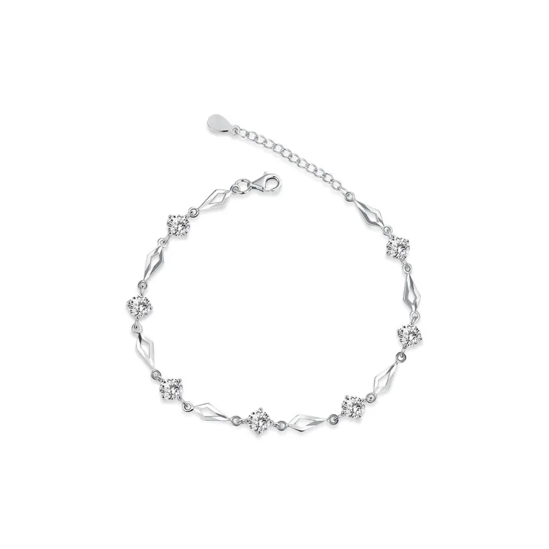 FROMLOVER 925 Sterling Silver Bracelets Women's-0