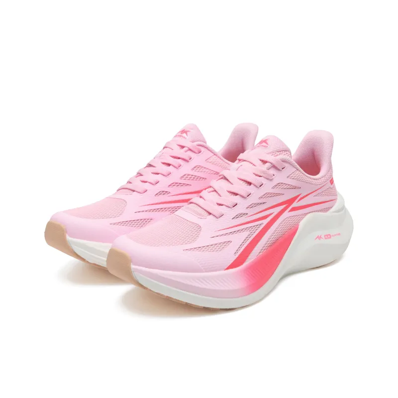 A.KNACKFUSS Breathable Slip Resistant Low Top Running Shoes Unisex Peach Pink-1