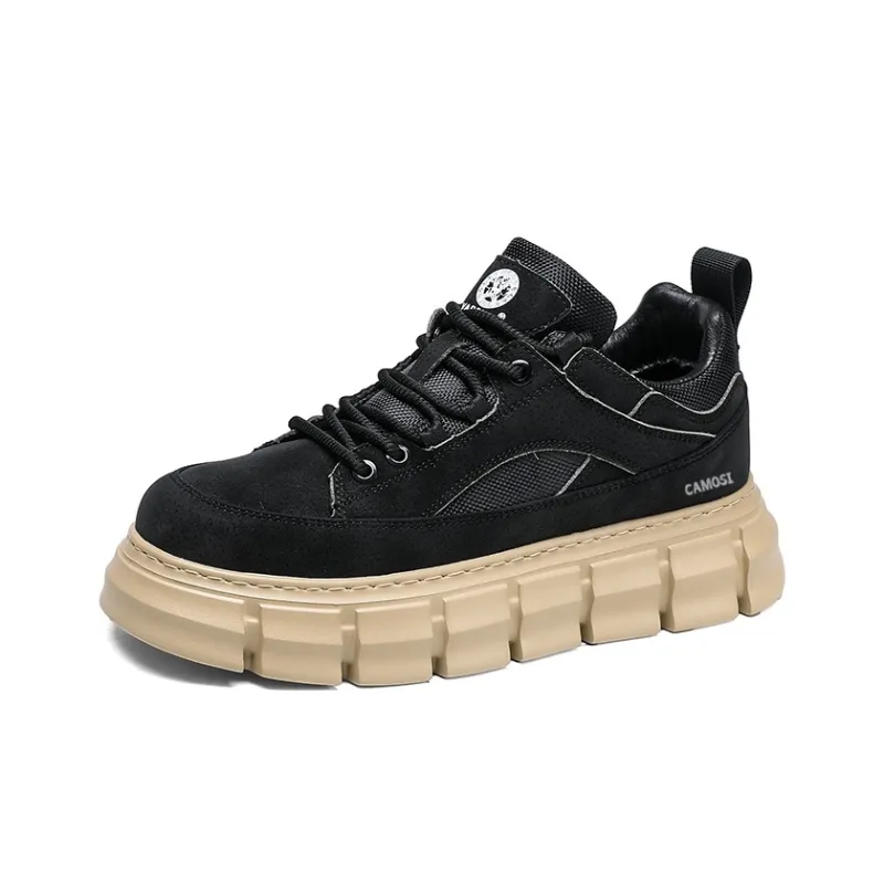 CAMOSI Anti-Slip Wear-Resistant Low-Top Skateboard Shoes Men's-1
