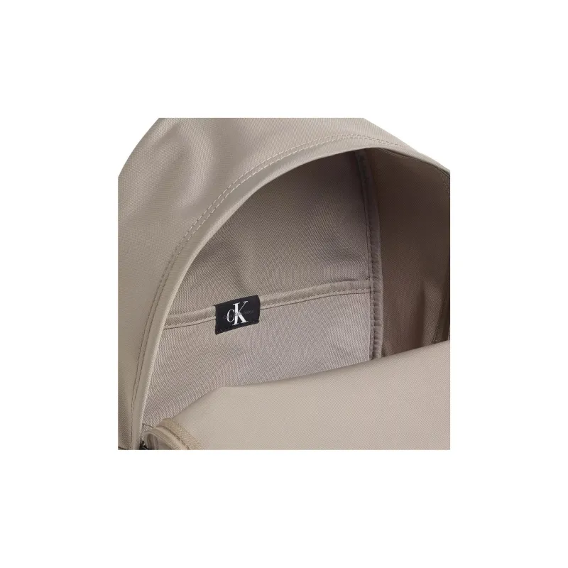 CALVIN KLEIN Recycled Polyester Backpack Men's Beige-2