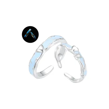 Jodie&Kevin 925 Sterling Silver Rings Unisex