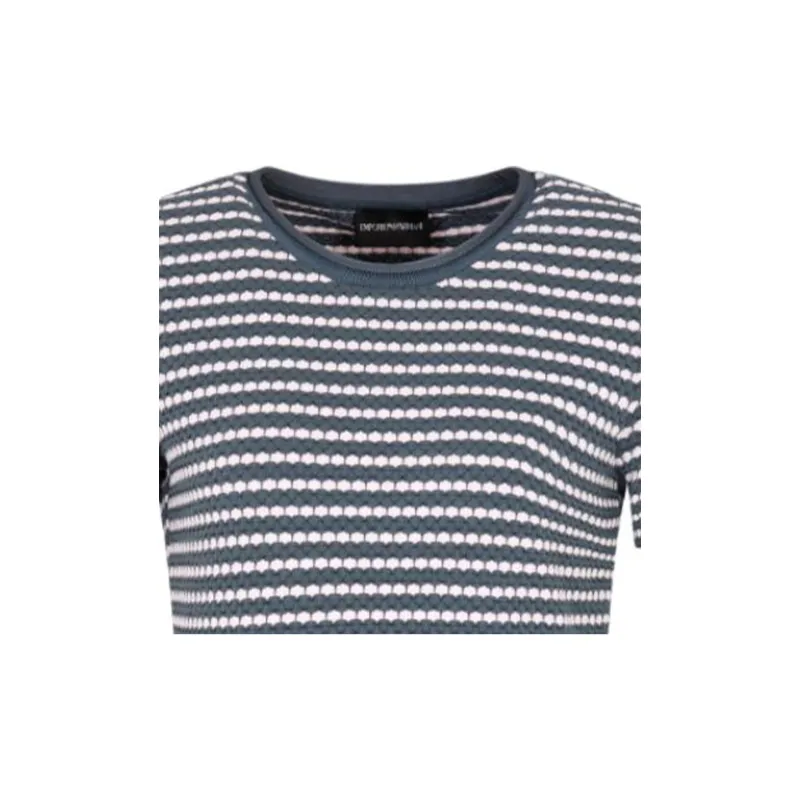 EMPORIO ARMANI Jacquard Jersey Jumper-4