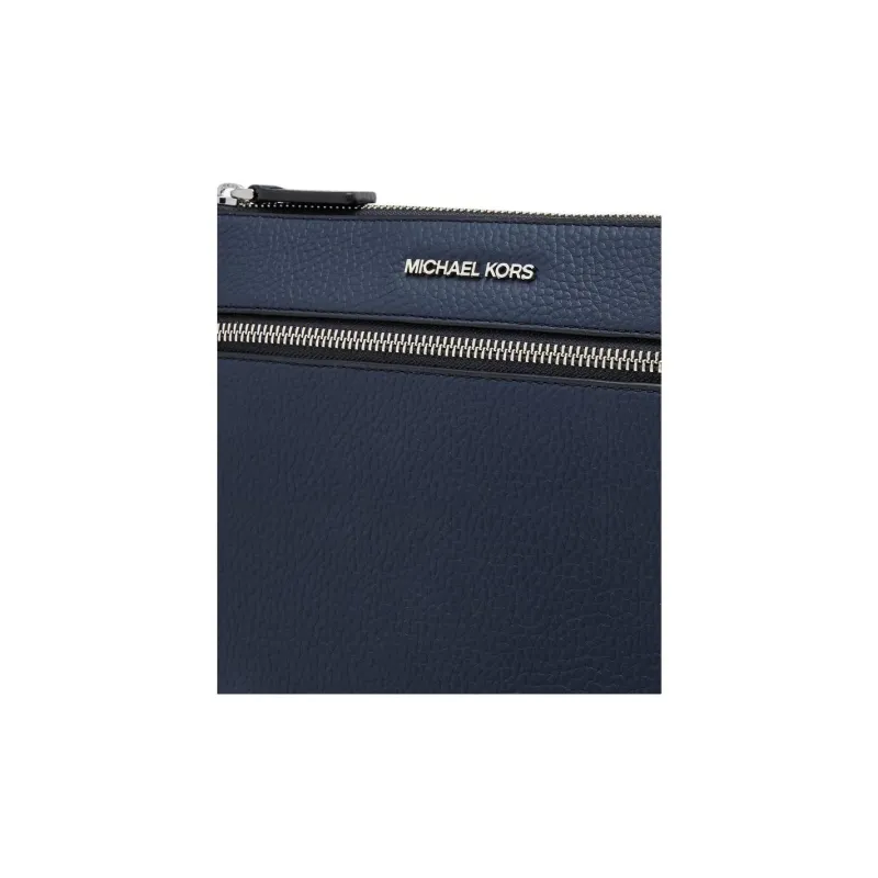 MICHAEL KORS MK Cooper Cow Leather Crossbody Bag Shoulder Bag Men's Navy-3
