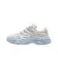 Ivory White/Light Bright Blue