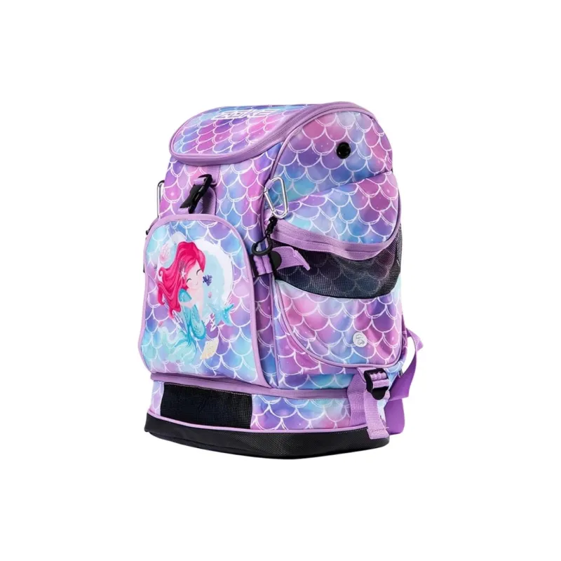 ZOKE Fabric Backpack Women's Pink Purple Mermaid-1
