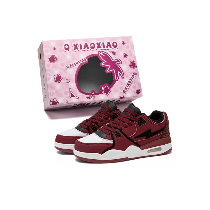 Circle Small Anti-Slip Wear-Resistant Lightweight Breathable Low-Top Skateboard Shoes Unisex Box Included-10