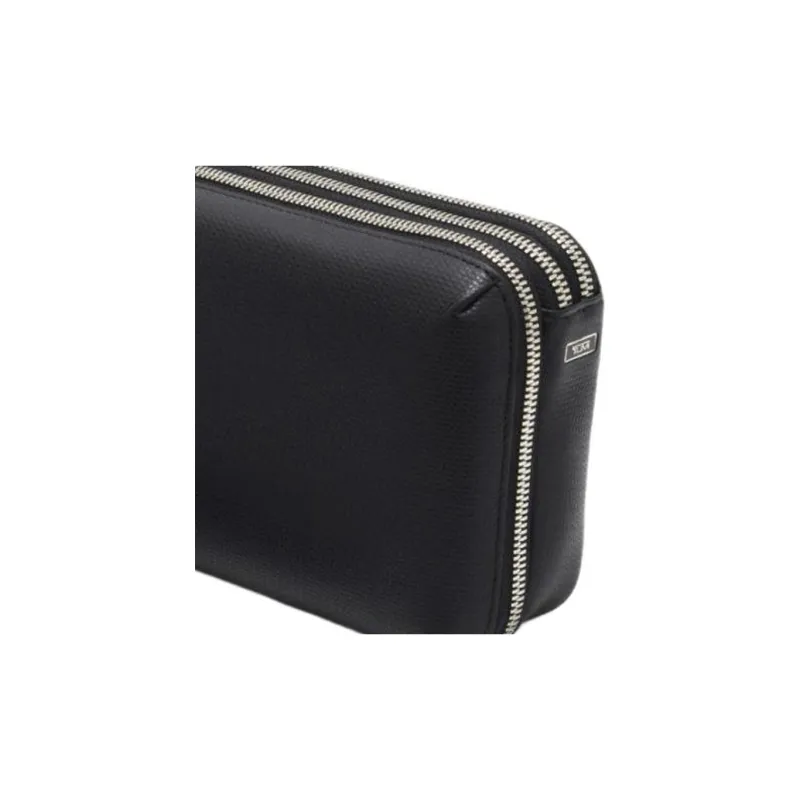 TUMI Cow Leather Wallet Men's Black-3