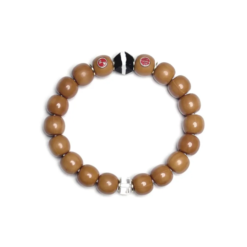 MOUNTAINS AND MANS Monkey Head Walnut Bracelets Unisex-6