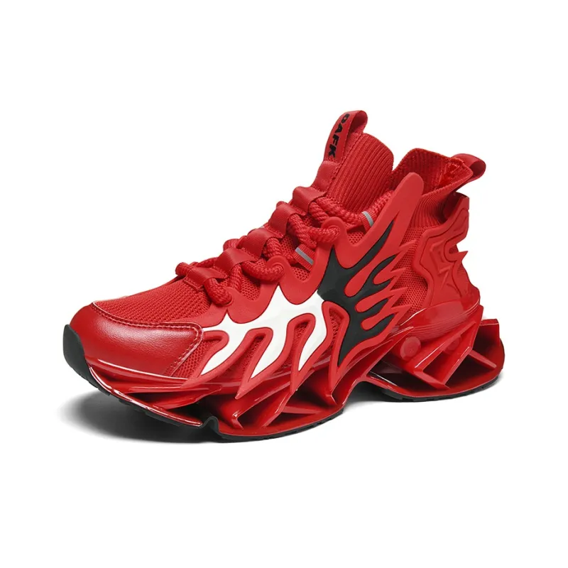Jerden Smith Shock Absorbers With Slip Resistant And Abrasion Resistant Properties High Top Casual Shoes Men's-7
